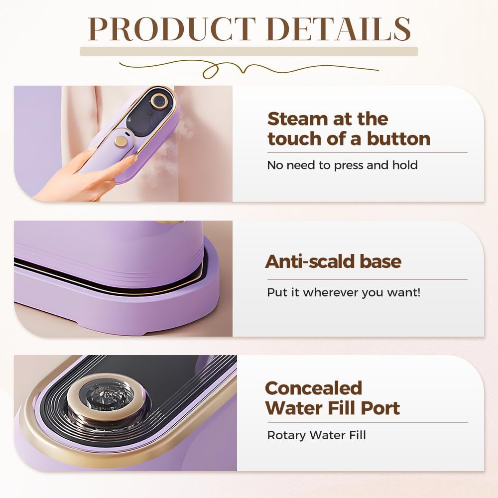 Mini Travel Steamer & Iron