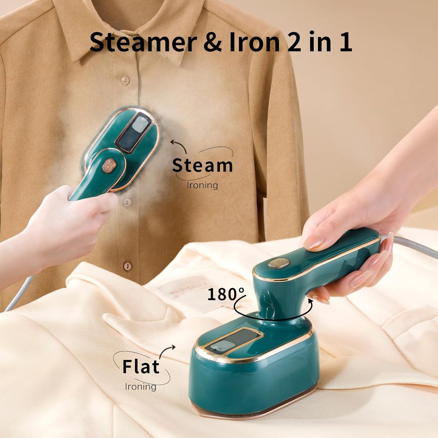 Mini Travel Steamer & Iron